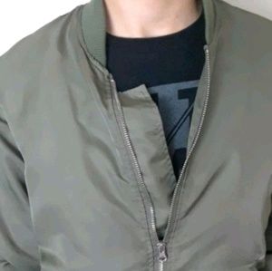 Carbon brand bomber jacket
